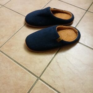 Men's Cozy Blue Slippers